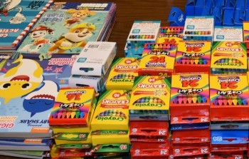 Rosewood AKTION Club Coloring Book and Crayon Drive Nets Record Numbers for Area Children
