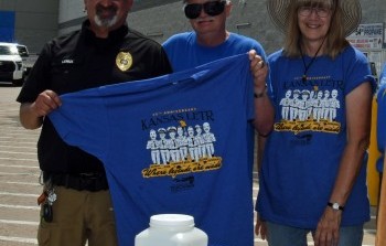 Storm Special Olympics and Larned Law Enforcement Team Up for Torch Run Promotion