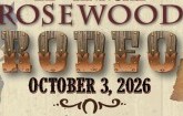 Rosewood Rodeo Scheduled at Barton County Fair Grounds on Oct. 3